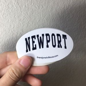 Brandy Melville Newport Stickers